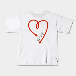 Park Seo-Joon Heart Arrow Kids T-Shirt